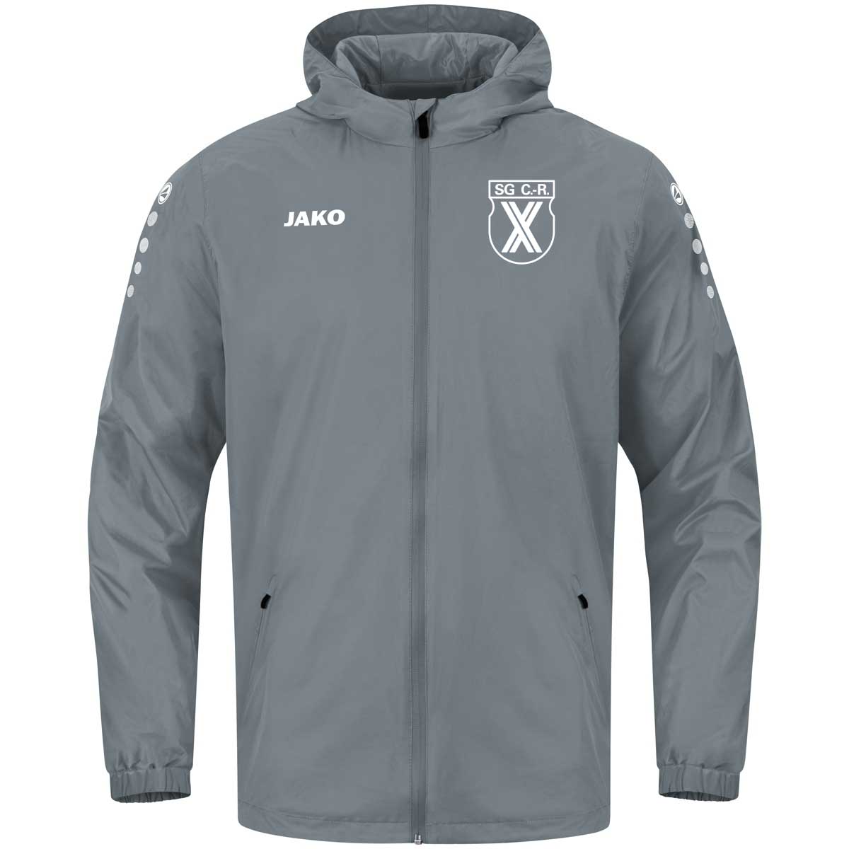 JAKO Regenjacke Team Grau